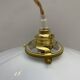 Vintage white opaline pendant light
