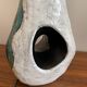 Asymmetrical ceramic lamp Vallauris France 1950, signed, unique