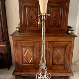 Wrought iron floor lamp