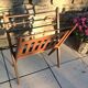 Scandinavian style foldable magazine holder by Cees Brackman for Pastoe 60/70s
