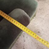 Fauteuils anglais vert olive