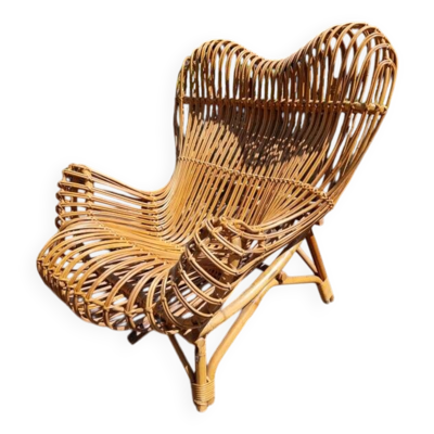 Franco Albini (1905-1977) Fauteuil chauffeuse modèle Gala - 1951