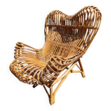 Franco Albini (1905-1977) Fauteuil chauffeuse modèle Gala - 1951