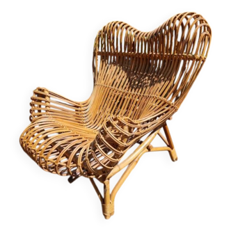 Franco Albini (1905-1977) Fauteuil chauffeuse modèle Gala - 1951