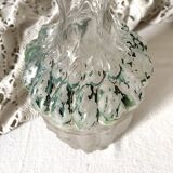 Carafe ancienne asperge Legras fin XIXe