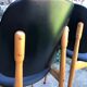 Set of 6 pegasus chairs Baumann skaï black