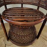 Emmanuelle rattan armchair