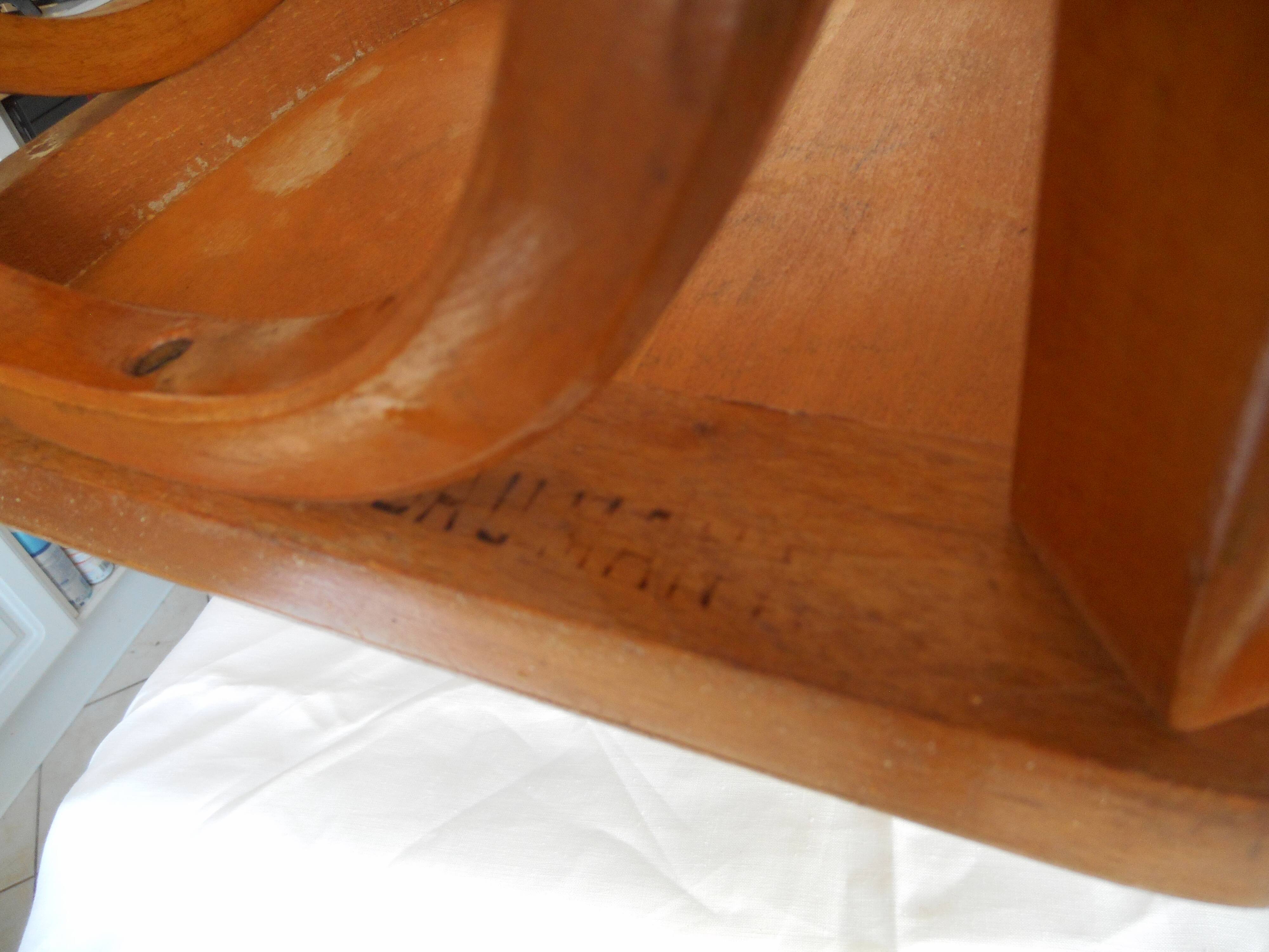 Chaise enfant Baumann signée