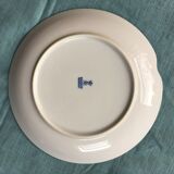 3 white porcelain dessert or serving plates