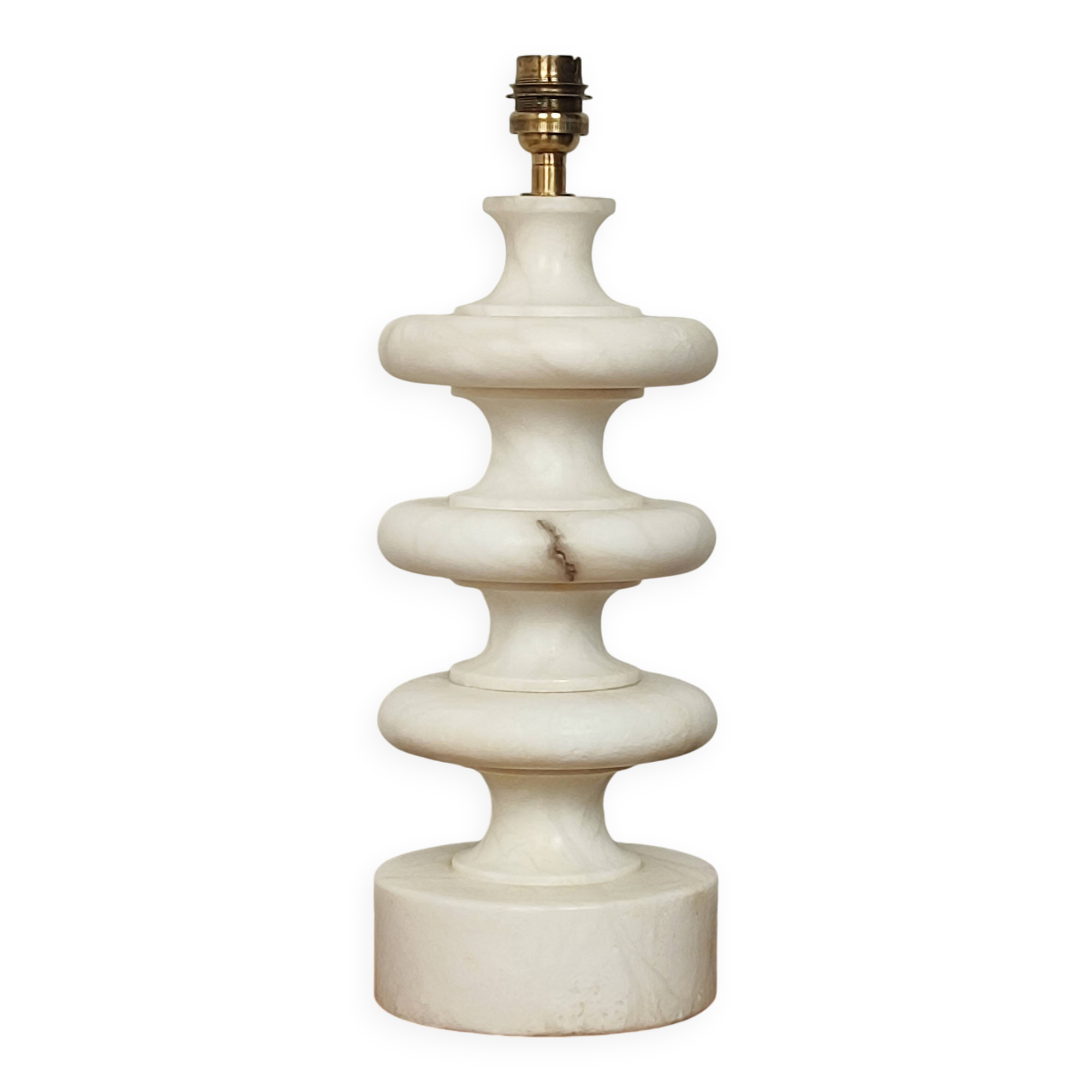 70' Alabaster lamp base