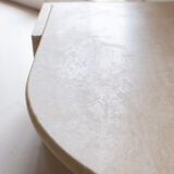 Table basse en travertin le coquillage