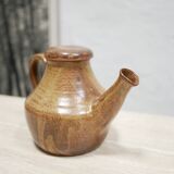 Théière vintage en grès