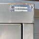 Two-door metal locker
