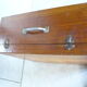 Old wooden storage box
