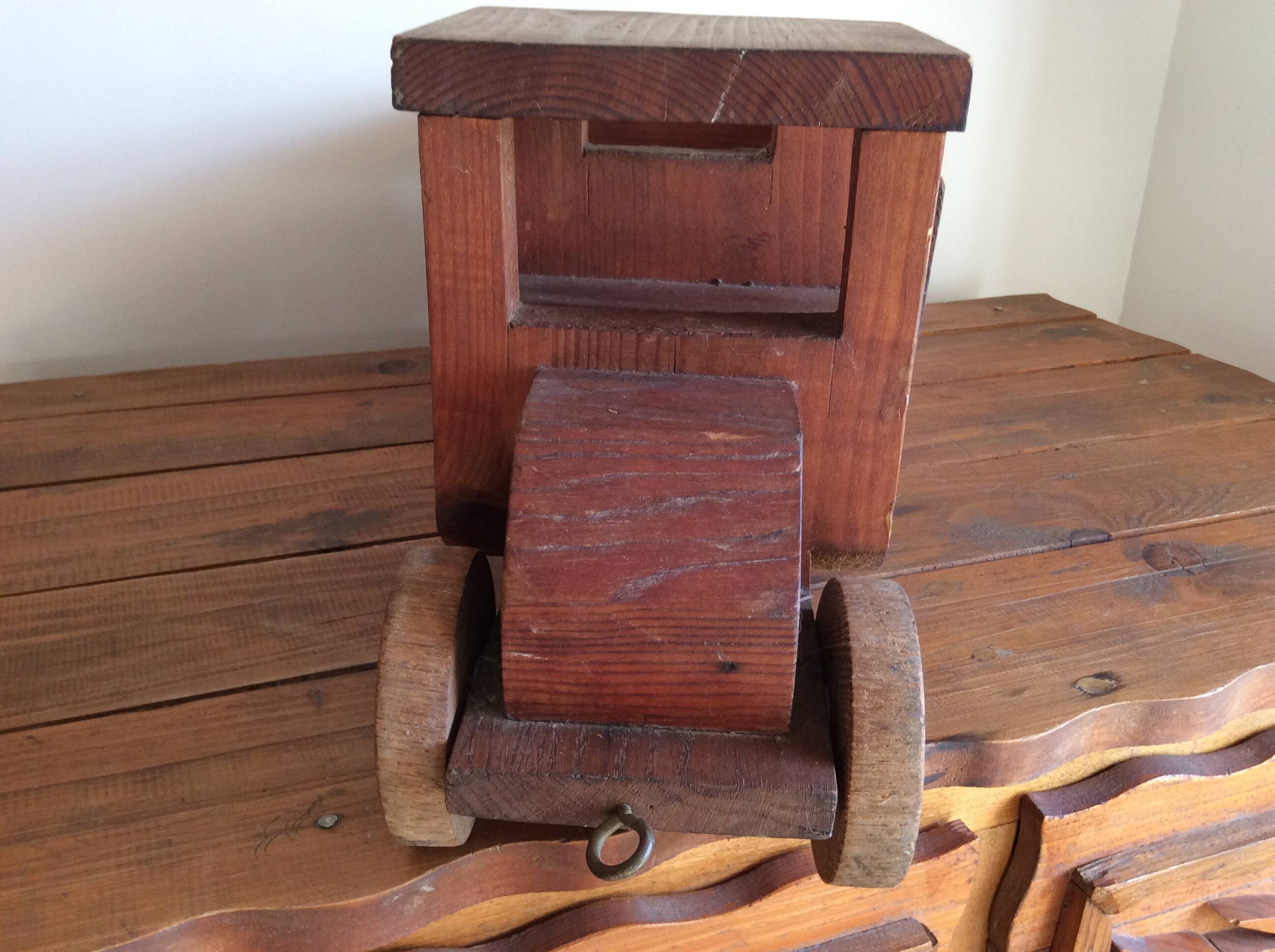 Camion en bois jouet enfant