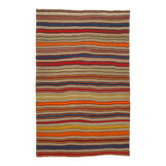 Turkish Handmade Vintage Anatolian Kilim 163 cm x 252 cm
