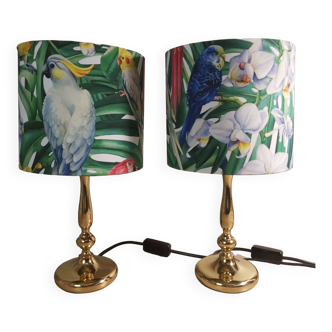 A pair of bedside lamps, Germany, 1970s.