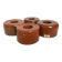 Four ceramic candle holders AVV VVK Yser Tour Dixmude