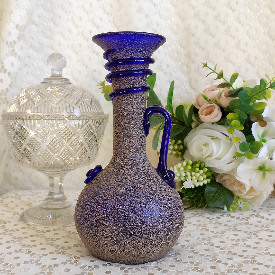 Small glass paste vase