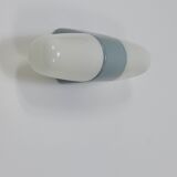 Double Bauhaus Wall Light Grey Wilhelm Wagenfeld by Linder Germany, 1950