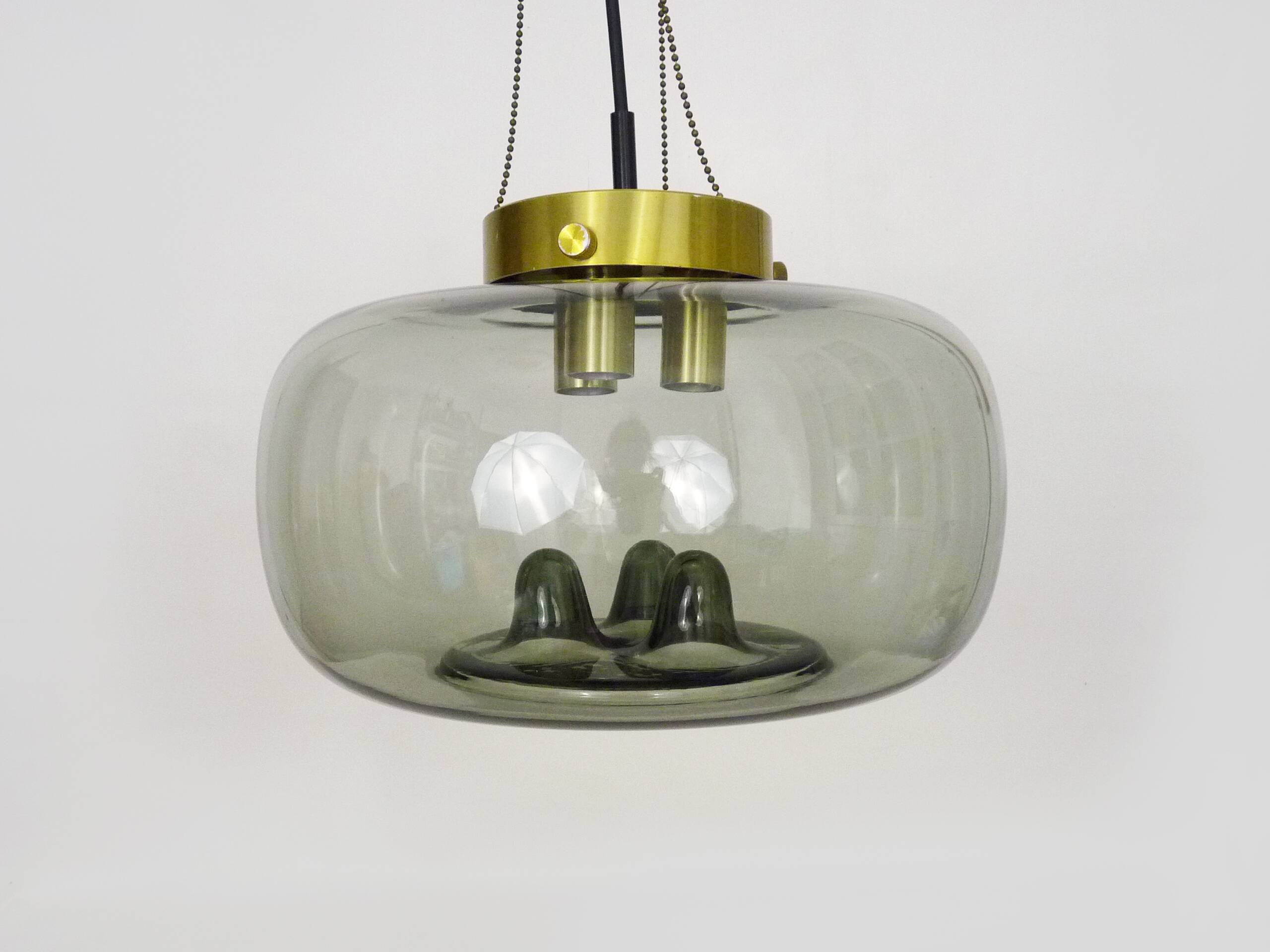 "Triosonate" ceiling light by RAAK Amsterdam, 1970