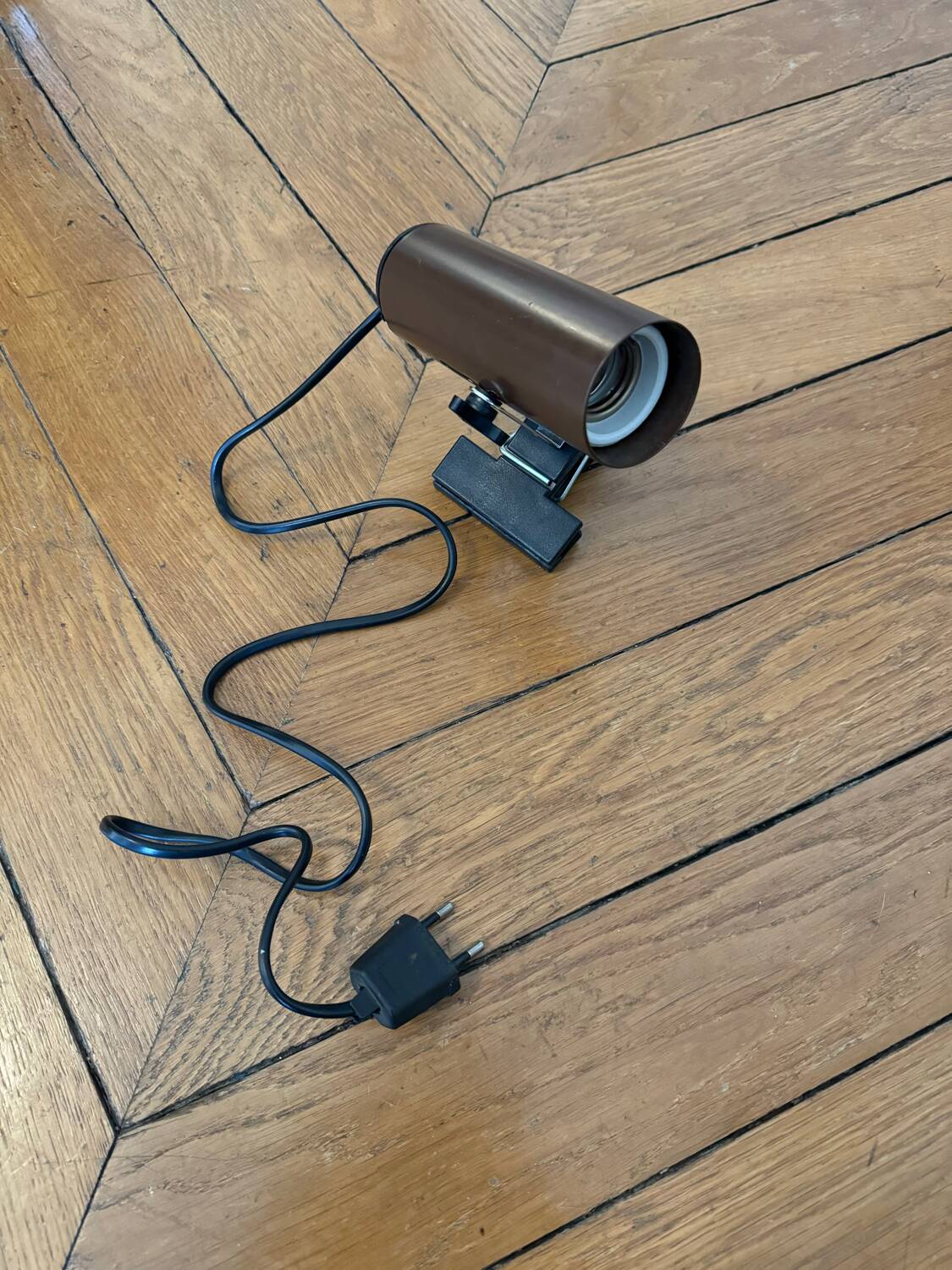 Clamp lamp from the 70s-80s.