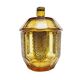Art Deco oroplastic candy dish from Moser, Czechoslovakia, 1930s