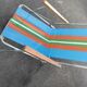 Chaise pliante de camping rétro vintage 1970
