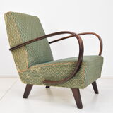 Mid-century Armchair,Designed by Jindrich Halabala,1950's.