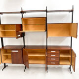 Mid centuryitalian free standing wall unit, 1960s