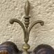 Cache pot copper fleur de lys