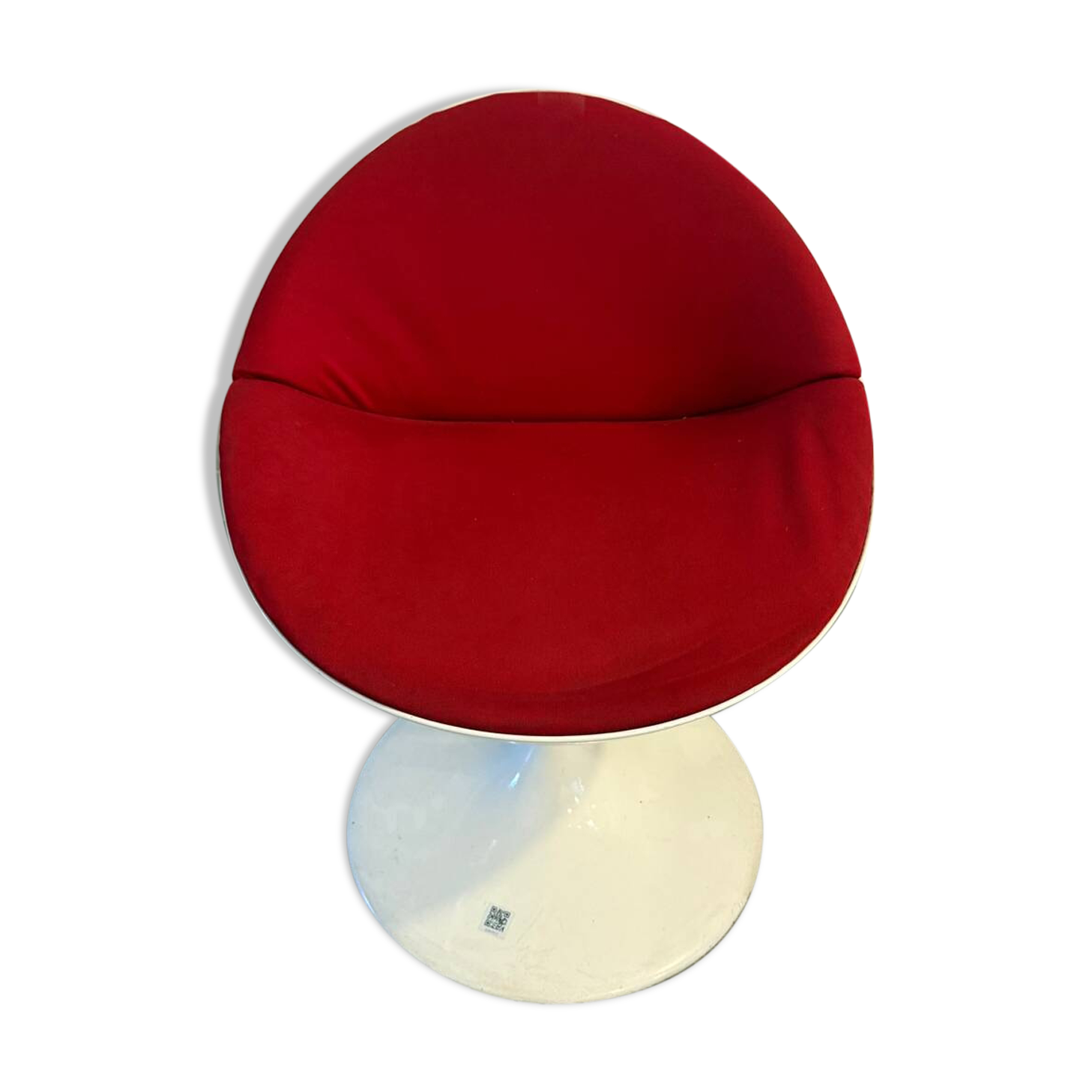 Set of Luna club chairs by Paolo Chiantini - white