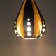 Set de 3 suspensions goutte par Werner Schou pour Coronell Electrical Danemark 1960
