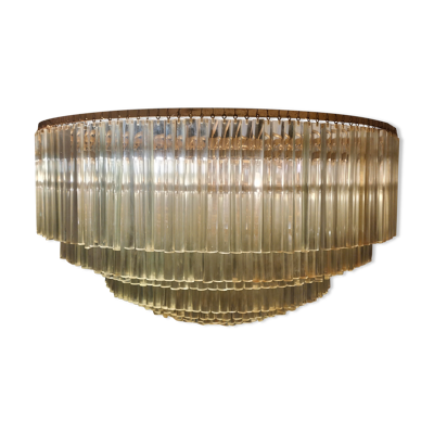 Lustre de Venini fabriqué dans les années 60 à Murano