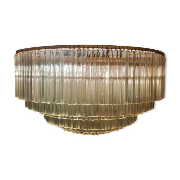Lustre de Venini fabriqué dans les années 60 à Murano