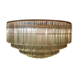 Magnificent Venini chandelier made in the 60s in Murano