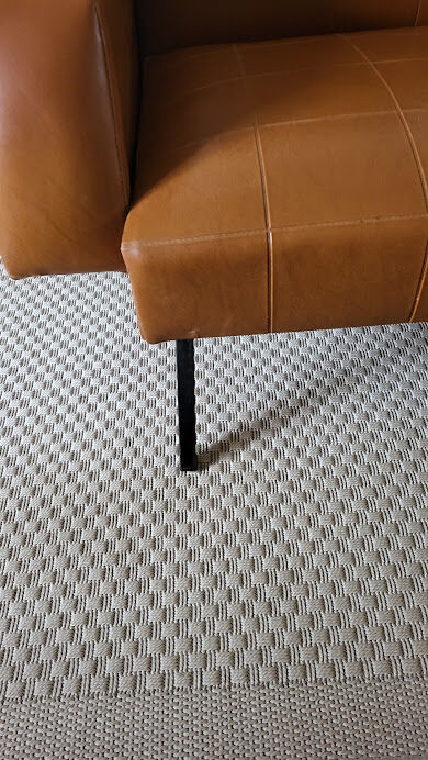 Vintage skai armchair