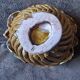 Small barbotine basket