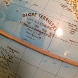 Globe earth light 60/70s vintage