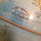 Globe earth light 60/70s vintage