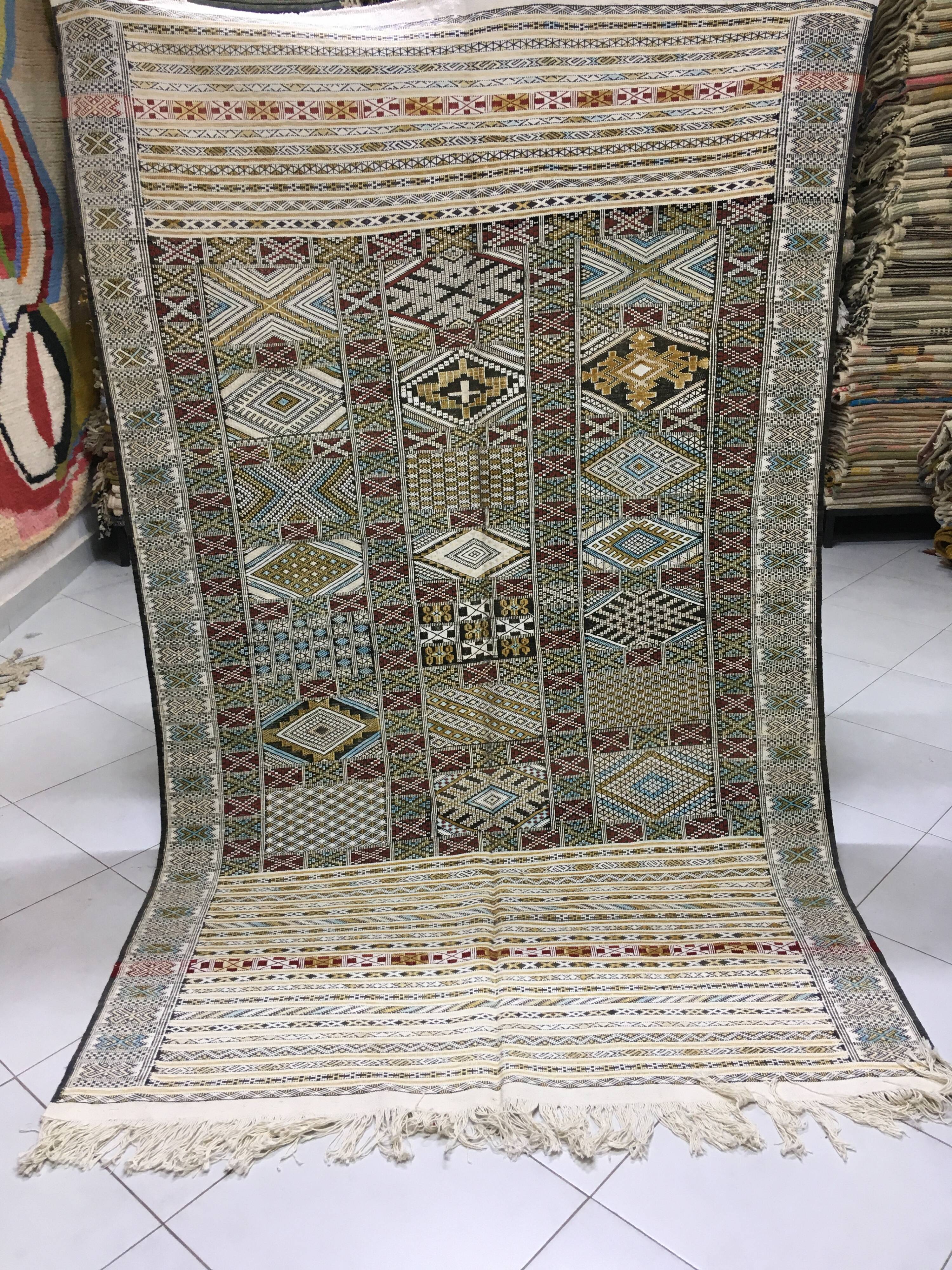 Tapis kilim de tiflet 2m91 x 1m54