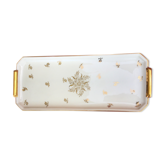 Limoges porcelain cake presentation dish