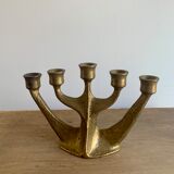 Bronze candleholder, 1970s