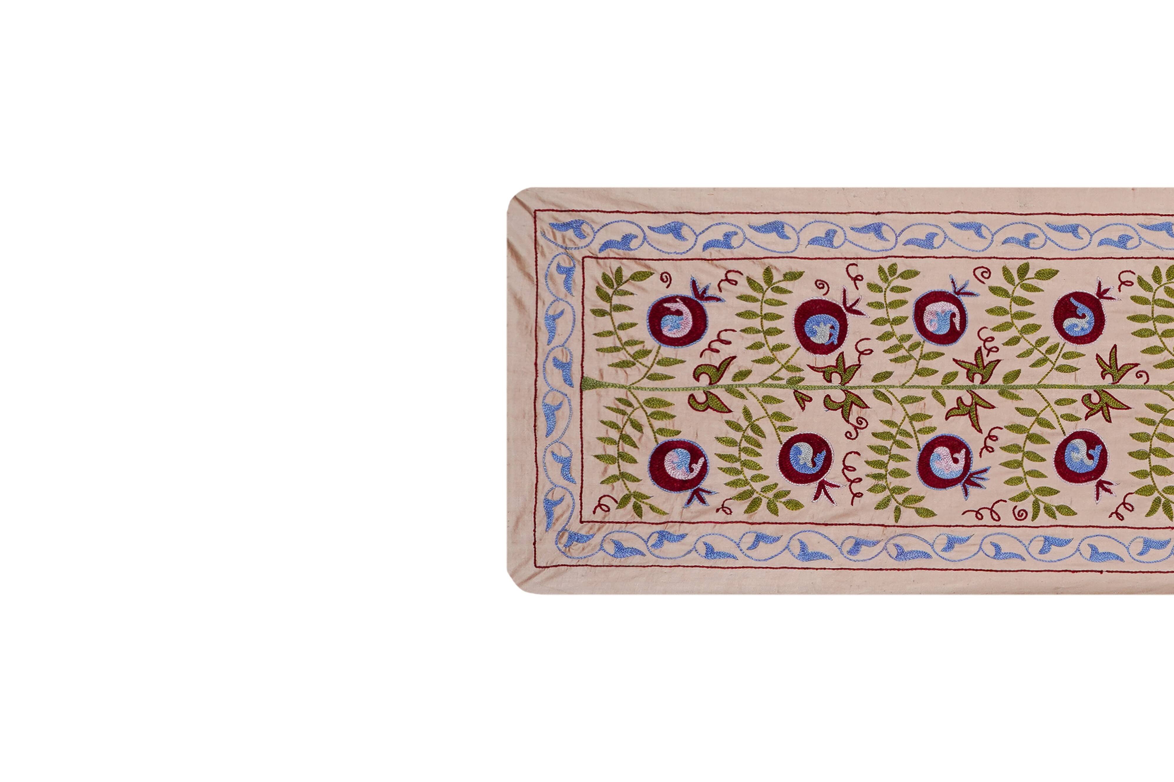 Hand-knotted rug, vintage Turkish rug 53x190 cm