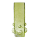 Scandinavian Lime Glass Vase / Rune Strand for Sea Kosta Glasbruk / 1970s