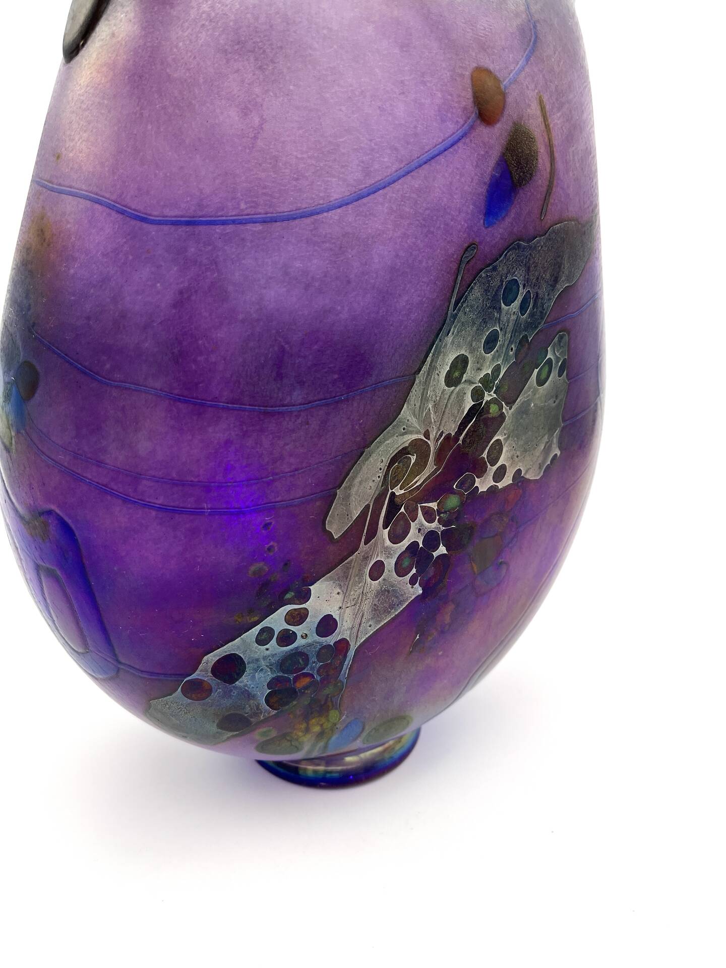 Vase Studio Glass Robert Pierini Signed 1990 Art Glass 4.2kg XXL