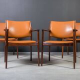 Set of 4 "Elton" Armchairs by Torbjørn Afdal, Norway, 1960s
