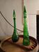 2 carafes from the 60s/70s, height 45cm