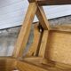 Paire de petites chaises brutalistes