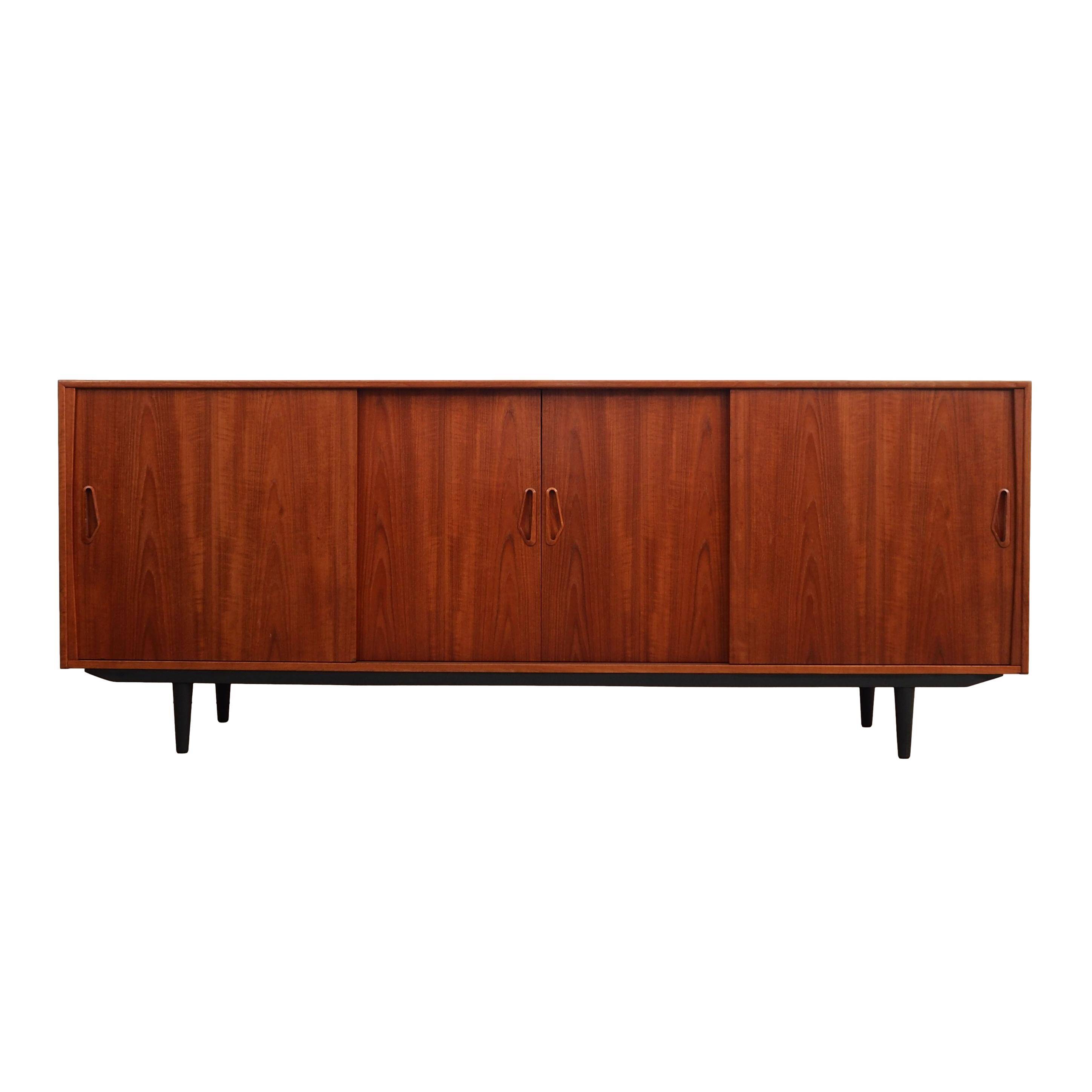 Teak sideboard, Danish design, 1960s, made in Denmark